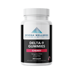 Delta-9 Gummies 10mg – Cherry – 30ct