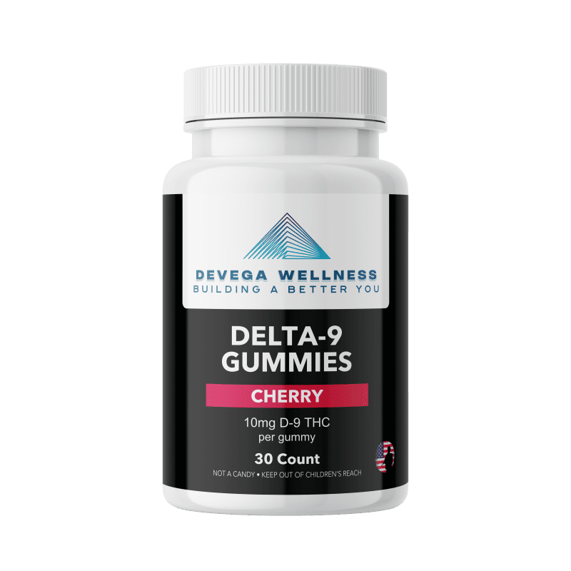 Delta-9 Gummies 10mg – Cherry – 30ct