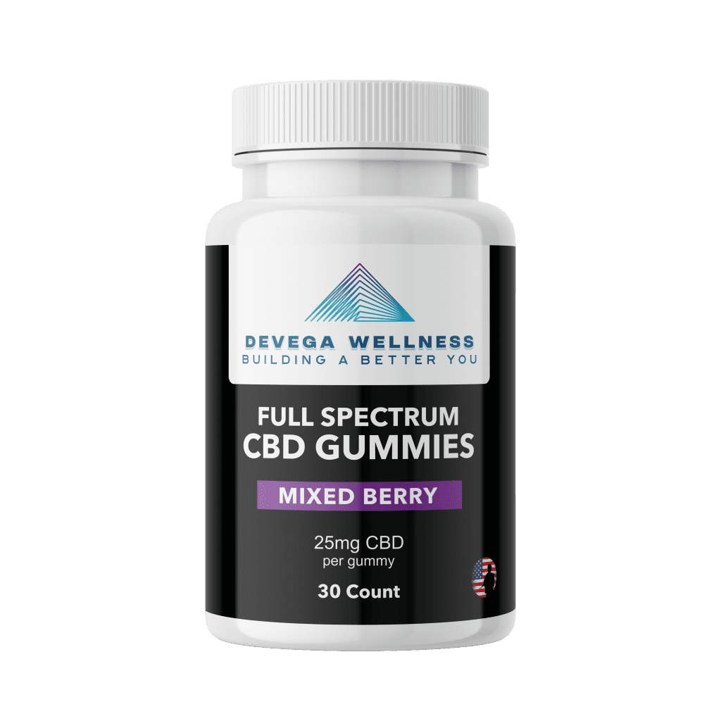 Vegan Gummies with 25mg CBD (Full Spectrum) 30 ct.